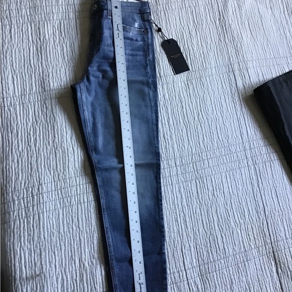 Rag and Bone high waist coated jeans $255 - Picture 2 of 9